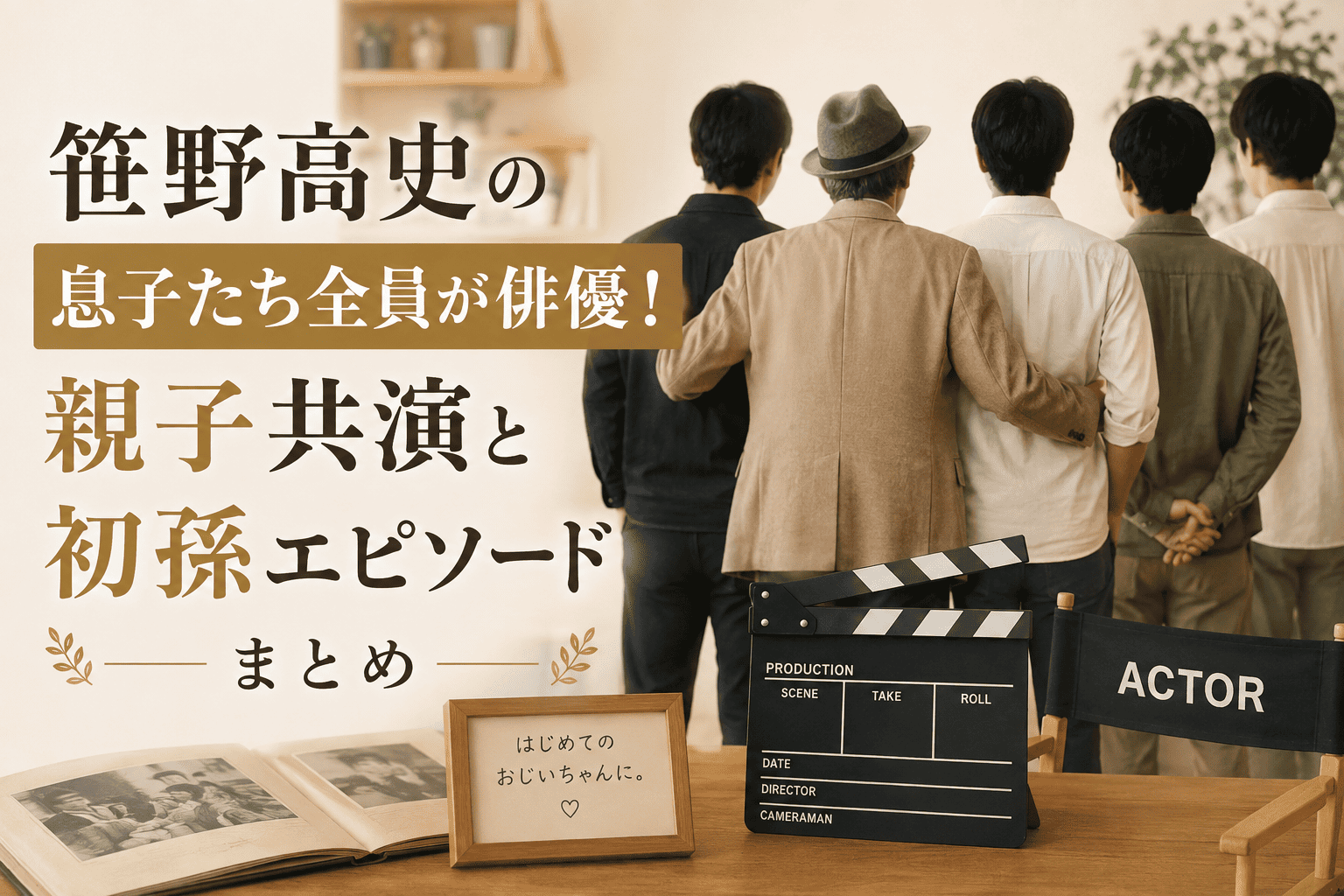 笹野高史息子
