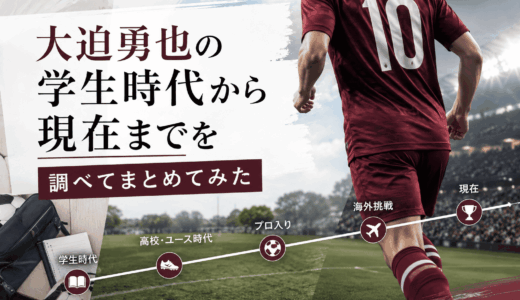 大迫勇也の学生時代から現在までを調べてまとめてみた
