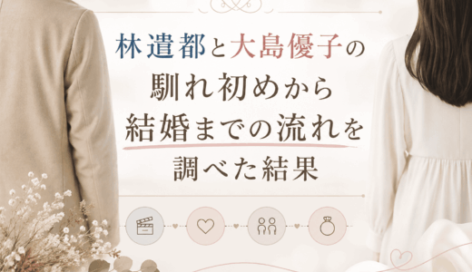 林遣都と大島優子の馴れ初めから結婚までの流れを調べた結果