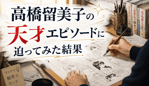 高橋留美子の天才エピソードに迫ってみた結果